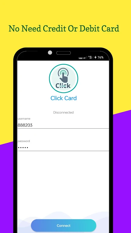 Click Card VPN  Screenshot 1