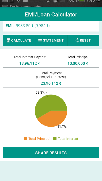 EMI - Loan Calculator  Screenshot 3