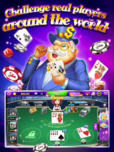 Full House Casino - Free Slots  Screenshot 1