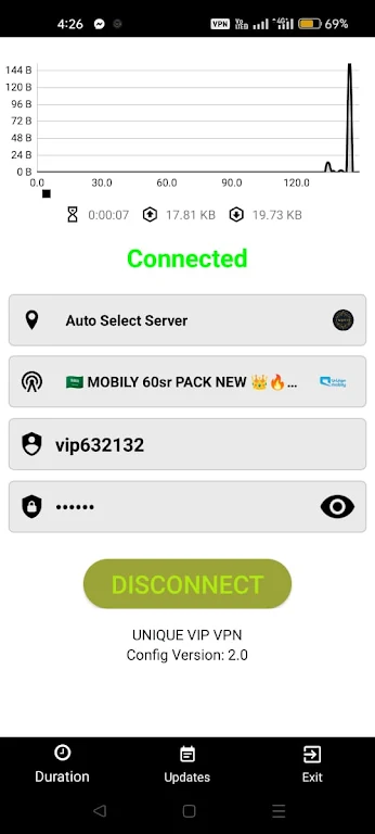 UNIQUE VIP VPN  Screenshot 2