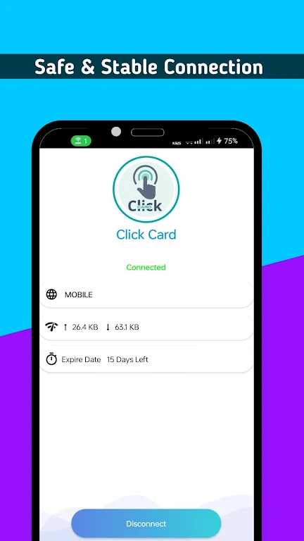 Click Card VPN  Screenshot 3