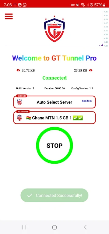 GT Tunnel Pro VPN  Screenshot 1