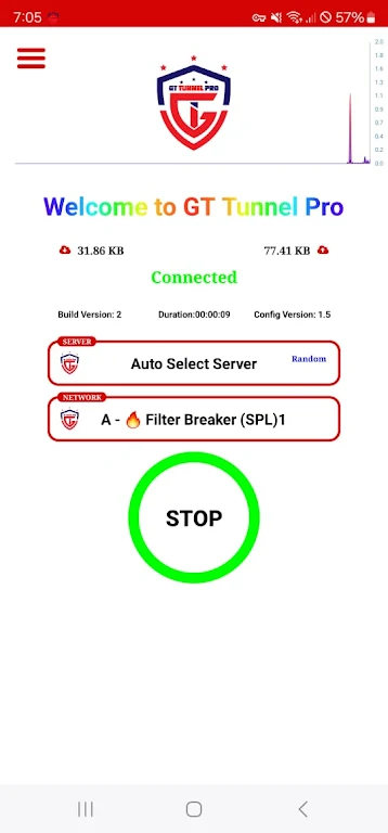 GT Tunnel Pro VPN  Screenshot 2