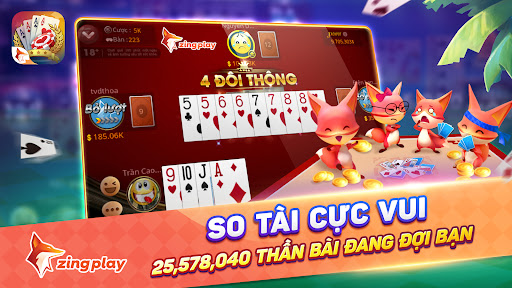 Tiến lên - tien len - ZingPlay  Screenshot 2