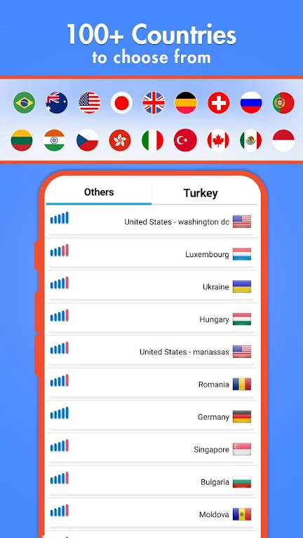 Turkey VPN-Fast Unblock Master  Screenshot 3