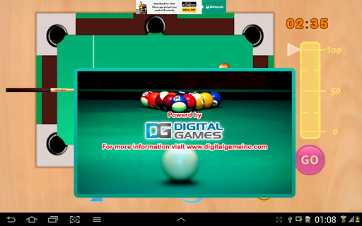 Snooker game  Screenshot 2