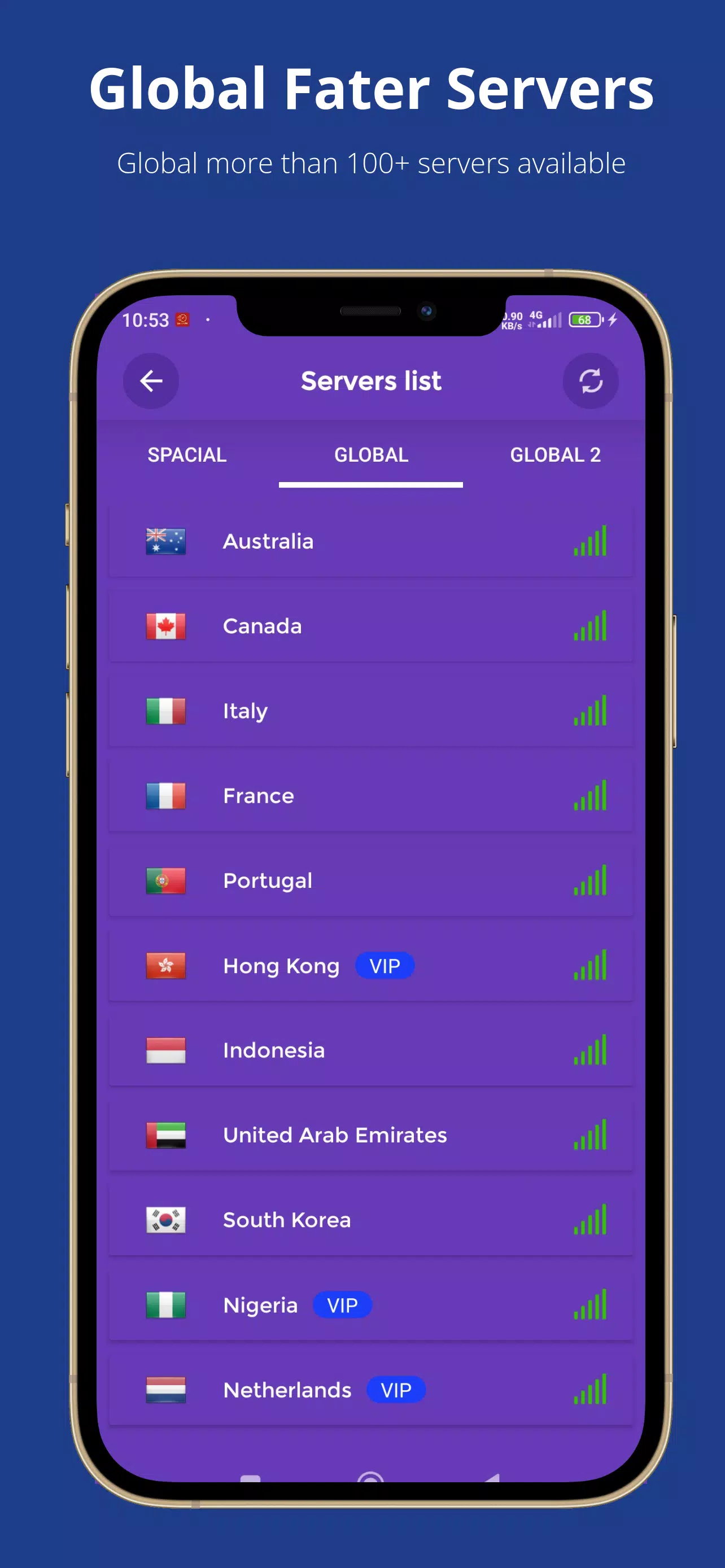 Quick Vpn - Fast secure proxy  Screenshot 1