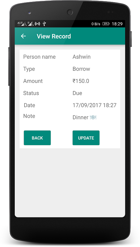 Borrow Lend Manager - IOU, Dept Tracker  Screenshot 4