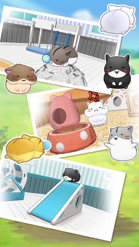 Hamster Life match and home  Screenshot 3