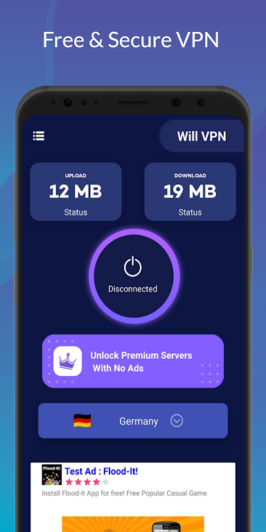 Duck VPN Pro - Secure & Earn  Screenshot 1