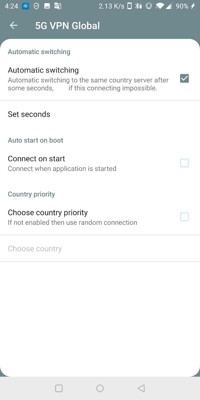 5G VPN Global  Screenshot 4