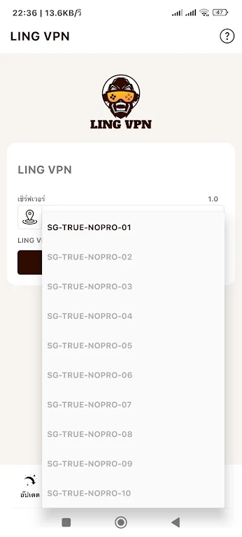 LING VPN  Screenshot 2