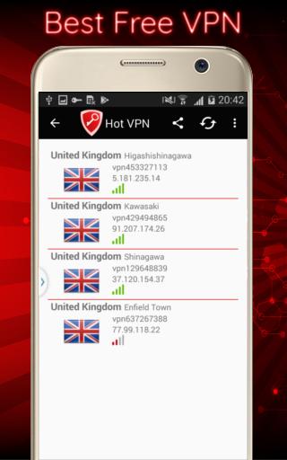 SX Hot VPN Master : Free Unlimited Fast Turbo VPN  Screenshot 4