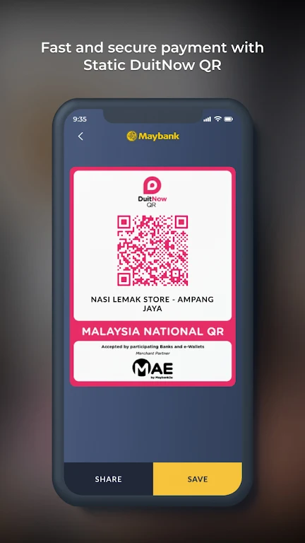 Maybank QRPayBiz  Screenshot 1