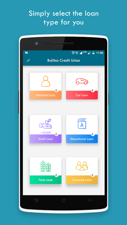 Ballina Credit Union Loans  Screenshot 1