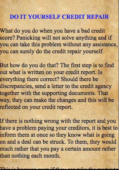 HOW TO FIX YOUR CREDIT NOW 2019  Screenshot 3