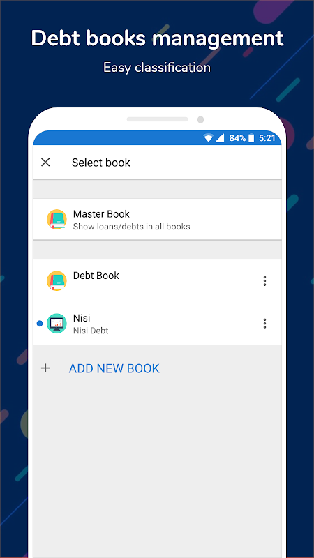 Debt Book - Debt Manager  Screenshot 4