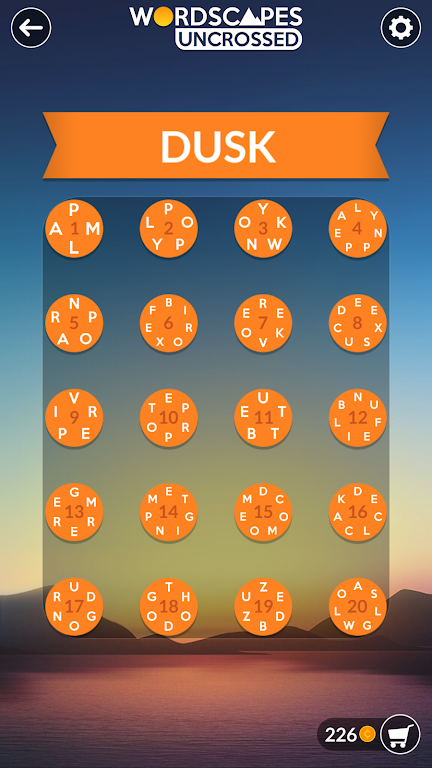 Wordscapes Uncrossed  Screenshot 1