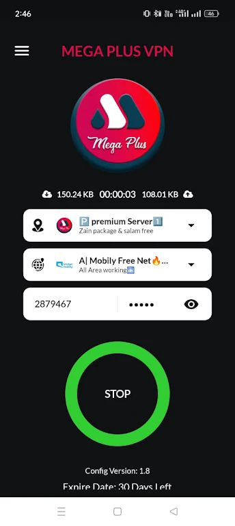 MEGA PLUS VPN  Screenshot 1