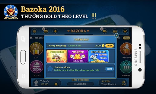 Bazoka - game bai online  Screenshot 2