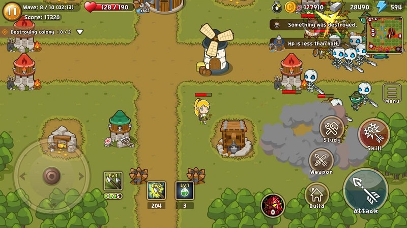 MinionSlayer: Growth Defense  Screenshot 3