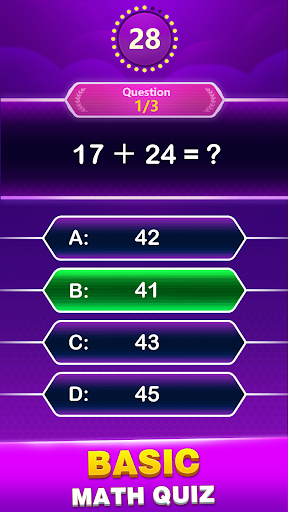 Math Trivia - Quiz Puzzle Game  Screenshot 1