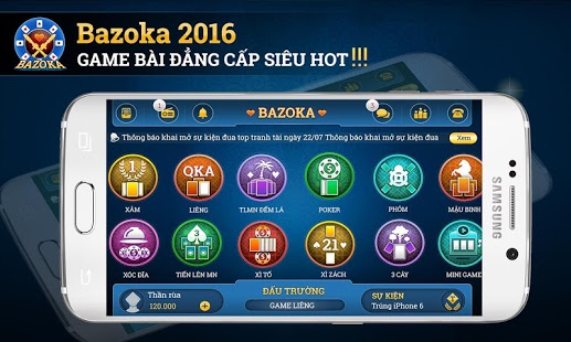 Bazoka - game bai online  Screenshot 1