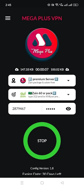 MEGA PLUS VPN  Screenshot 2