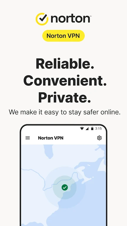 Norton Secure VPN: WiFi Proxy  Screenshot 1