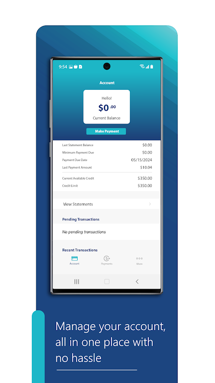 HUE/First Savings Credit Card  Screenshot 3