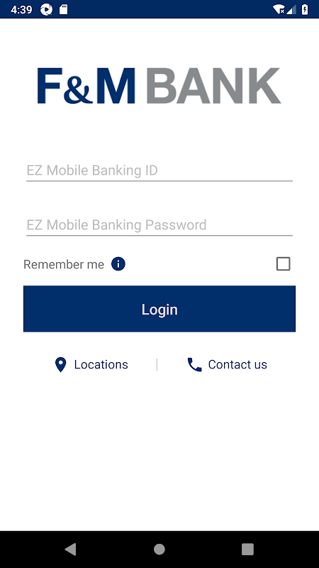 F&M Bank - EZ Banking  Screenshot 3