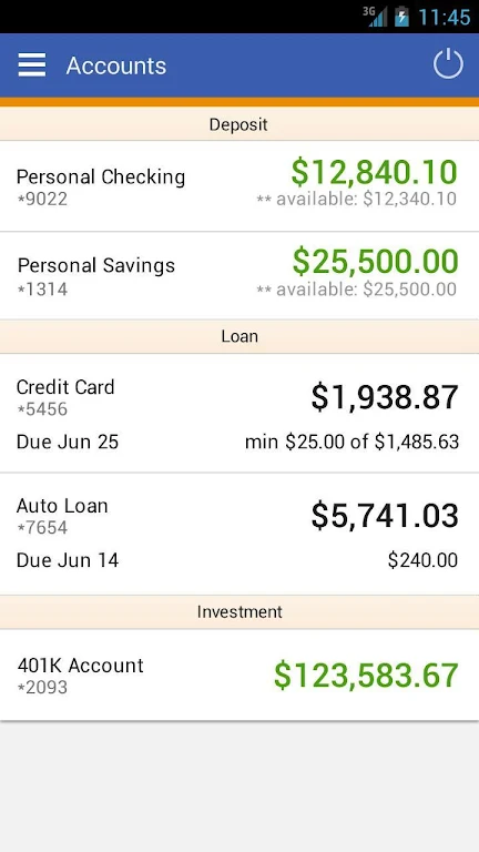 Workers CU Mobile Banking  Screenshot 1