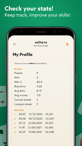 Solitaire - Earn Real Bitcoin  Screenshot 1