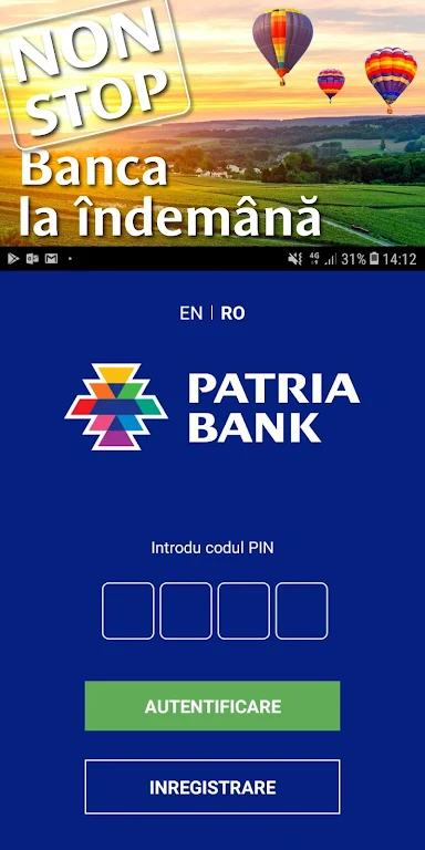 Patria Mobile Banking  Screenshot 1