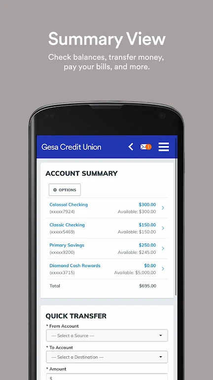 Gesa Digital Banking  Screenshot 2