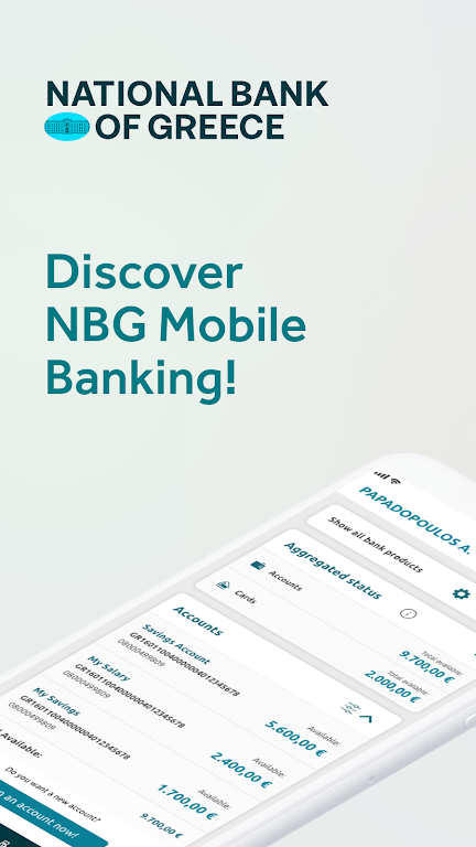 NBG Mobile Banking  Screenshot 1