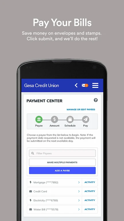 Gesa Digital Banking  Screenshot 4