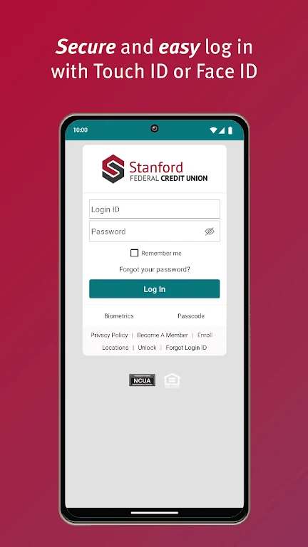 Stanford FCU Mobile Banking  Screenshot 1