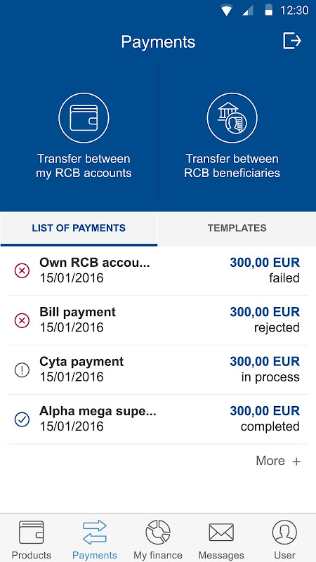 RCB Mobile Banking  Screenshot 2