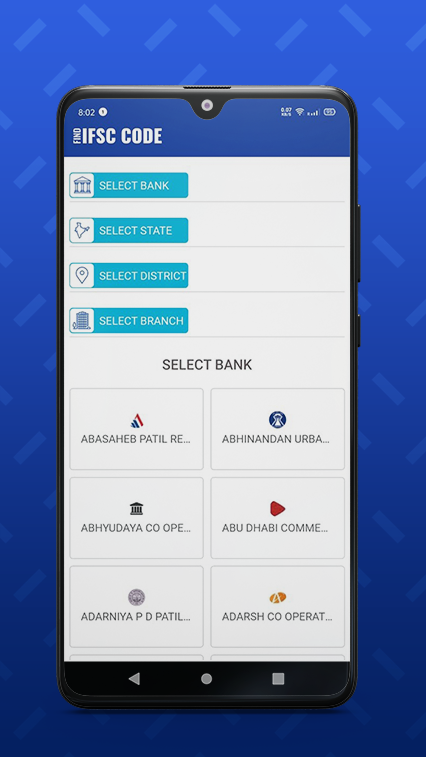 Find IFSC Code - Search All Banks IFSC & MICR Code  Screenshot 4