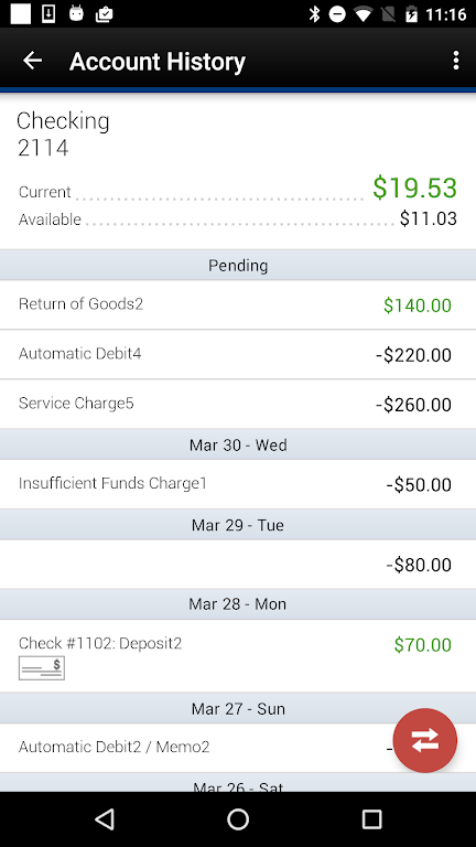 FAIRWINDS Mobile Banking  Screenshot 2