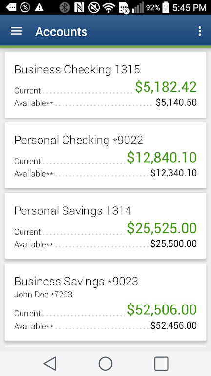 Evansville FCU Mobile Banking  Screenshot 1