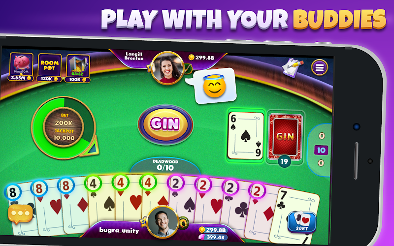 Gin Rummy - Classic Card Game  Screenshot 3