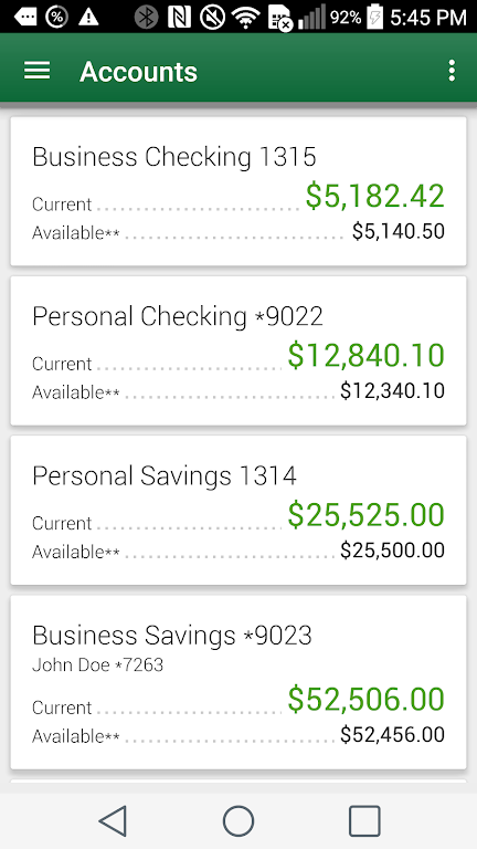 Noble CU Mobile Banking  Screenshot 1