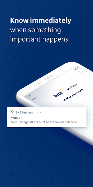 BNZ Mobile Business Banking  Screenshot 1