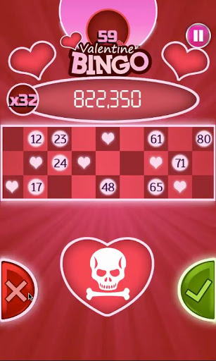 Valentines Bingo: FREE BINGO  Screenshot 1