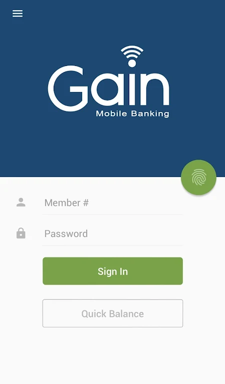 Gain FCU Mobile Banking  Screenshot 1