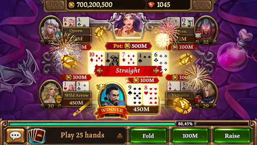 Scatter HoldEm Poker - Online Texas Card Game  Screenshot 3