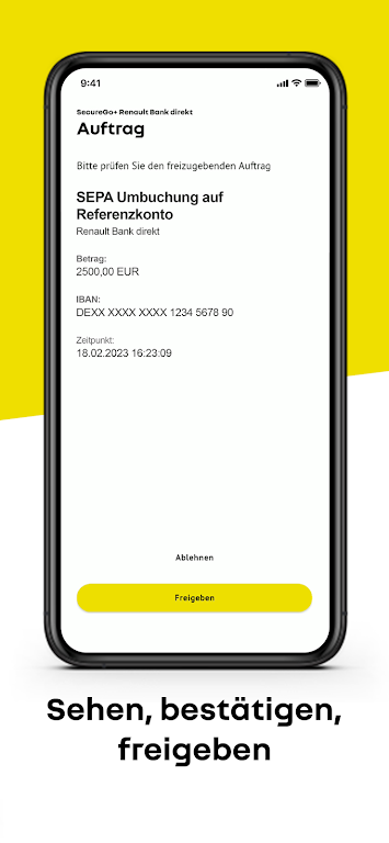 SecureGo+ Renault Bank direkt  Screenshot 4