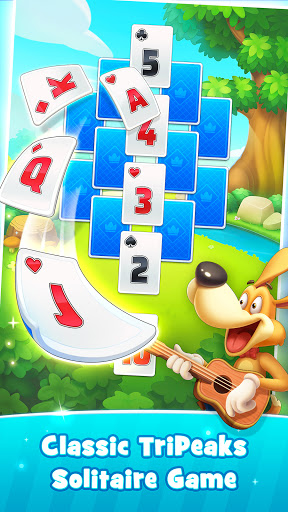 Solitaire TriPeaks HappyLand - Free Card Game  Screenshot 2